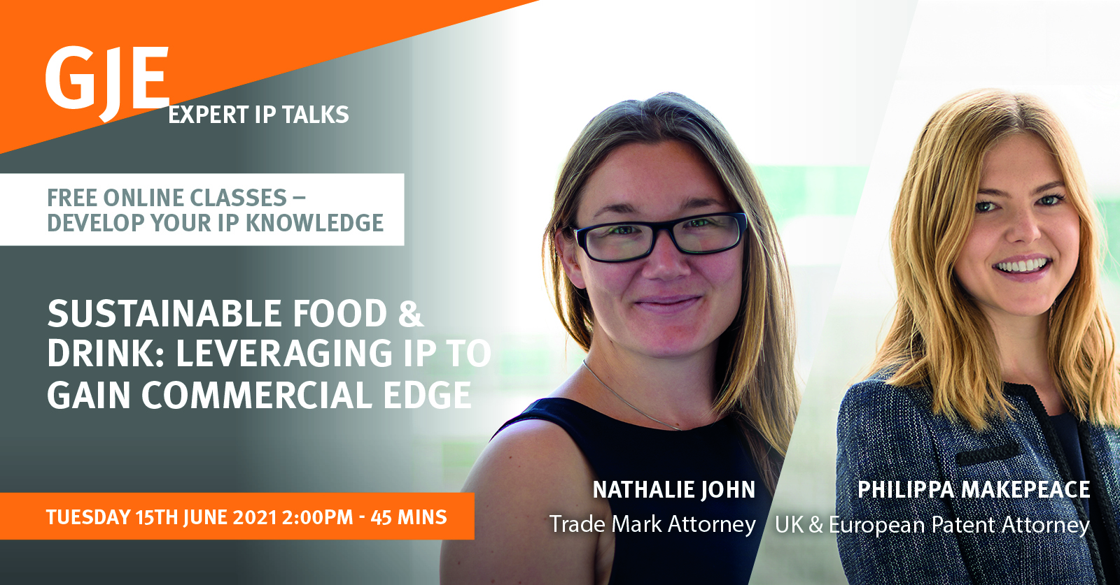 Expert IP Talks LinkedIn Graphic – Nat and Philippa Expert IP Talks LinkedIn Graphic – Nat and Philippa